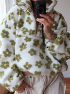 Sophia´s Era Fleece Flower Halfzip