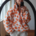 Sophia´s Era Fleece Flower Halfzip